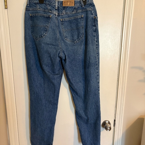 Vintage Straight Leg High-rise Riders Jeans - Picture 3 of 5